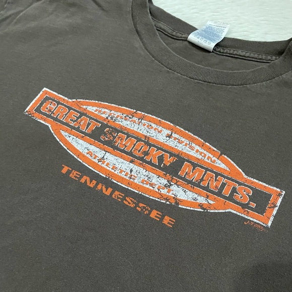 Vtg y2k Delta Great Smoky Mnts. Tennessee short sleeve tee - Picture 5 of 13